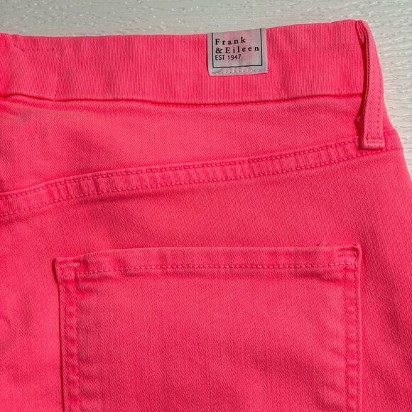Frank & Eileen Sligo Neon Pink Skinny Jeans Italian Power Denim Size 31 - Picture 6 of 10